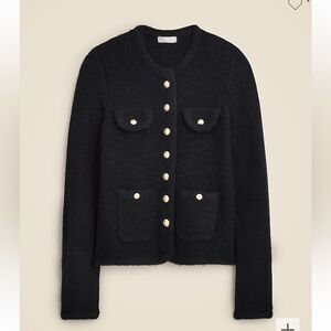 J crew Textured sweater lady jacket